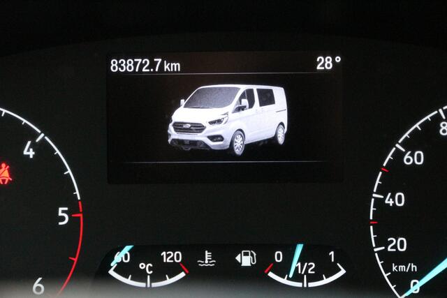 Ford TRANSIT CUSTOM 2.0 TDCI 130 | DC | 2x Schuifdeur | Leer | Navi | Cruise | Airco..