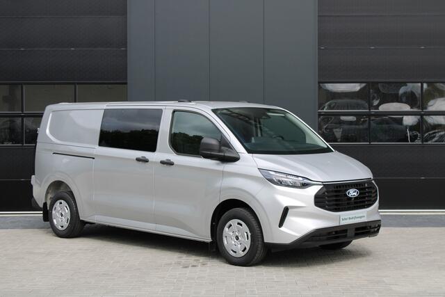 Ford TRANSIT CUSTOM 320 2.0 TDCI L2H1 Trend DC 150 pk - LED Koplampen - 5 Zits - 2x Schuifdeur - Stoelverwarming - Privacyglass