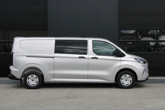 Ford TRANSIT CUSTOM 320 2.0 TDCI L2H1 Trend DC 150 pk - LED Koplampen - 5 Zits - 2x Schuifdeur - Stoelverwarming - Privacyglass