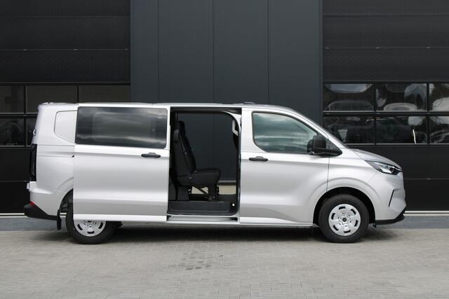 Ford TRANSIT CUSTOM 320 2.0 TDCI L2H1 Trend DC 150 pk - LED Koplampen - 5 Zits - 2x Schuifdeur - Stoelverwarming - Privacyglass