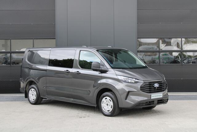Ford TRANSIT CUSTOM 320 2.0 TDCI L2H1 Trend DC 150 pk - LED Koplampen - 5 Zits - 2x Schuifdeur - Stoelverwarming - Privacyglass
