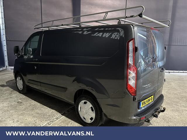 Ford TRANSIT CUSTOM 2.0 TDCI L1H1 Euro6 Airco | Trekhaak | Imperiaal | Cruisecontrol | Parkeersensoren bijrijdersbank, LED