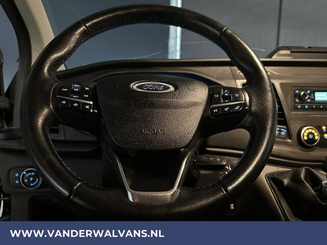 Ford TRANSIT CUSTOM 2.0 TDCI L1H1 Euro6 Airco | Trekhaak | Imperiaal | Cruisecontrol | Parkeersensoren bijrijdersbank, LED