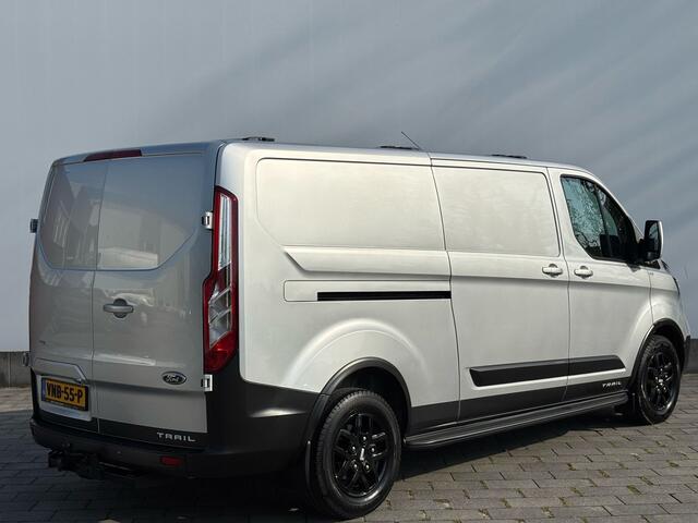 Ford TRANSIT CUSTOM 300 2.0 TDCI L2H1 TRAIL Trekhaak | Treeplanken | Dakdragers | Navi | All Season | XENON | Stoel- en Voorruitverwarming