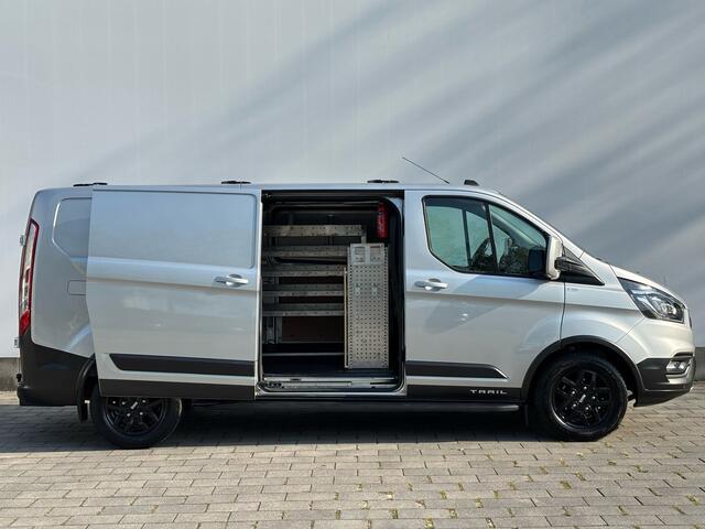 Ford TRANSIT CUSTOM 300 2.0 TDCI L2H1 TRAIL Trekhaak | Treeplanken | Dakdragers | Navi | All Season | XENON | Stoel- en Voorruitverwarming