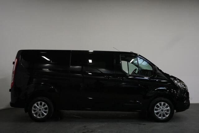 Ford TRANSIT CUSTOM 300 2.0 TDCI L2H1 Limited Dubbele Cabine Airco DAB+ Navi Bluetooth Stoelverwarming 2x Schuifdeur Trekhaak