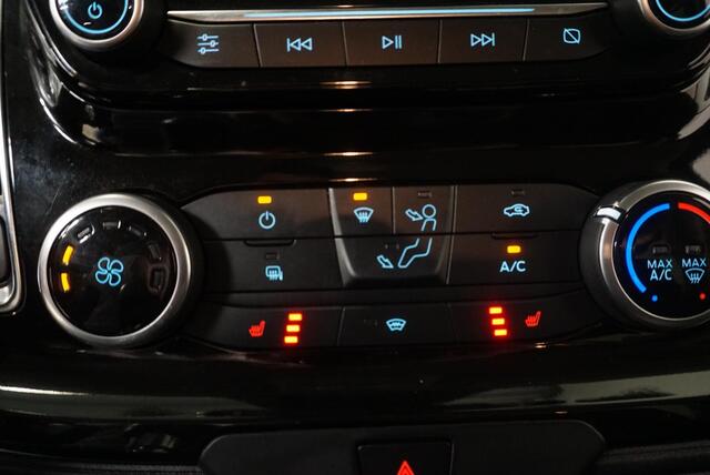 Ford TRANSIT CUSTOM 300 2.0 TDCI L2H1 Limited Dubbele Cabine Airco DAB+ Navi Bluetooth Stoelverwarming 2x Schuifdeur Trekhaak