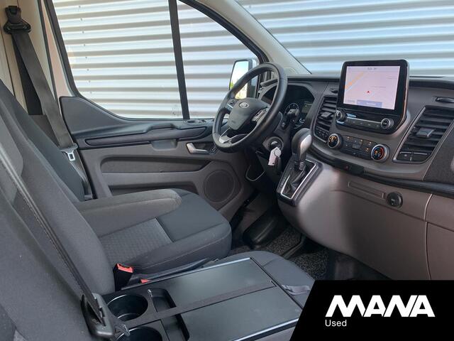 Ford TRANSIT CUSTOM 300 2.0 130pk TDCI L2H1 Automaat Limited LMV Cruise Airco Camera Bluetooth Sensoren LED NAVI Verwarmde-Voorruit/Spiegels Laadruimtebekleding