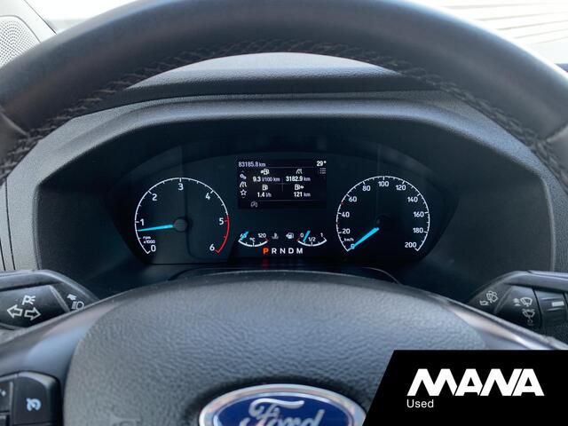 Ford TRANSIT CUSTOM 300 2.0 130pk TDCI L2H1 Automaat Limited LMV Cruise Airco Camera Bluetooth Sensoren LED NAVI Verwarmde-Voorruit/Spiegels Laadruimtebekleding