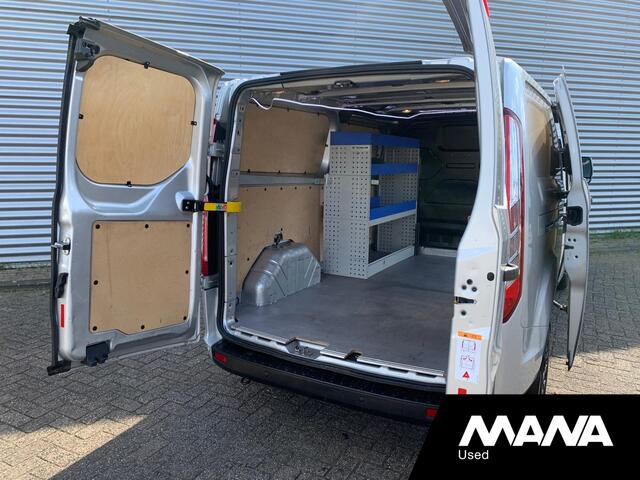 Ford TRANSIT CUSTOM 300 2.0 130pk TDCI L2H1 Automaat Limited LMV Cruise Airco Camera Bluetooth Sensoren LED NAVI Verwarmde-Voorruit/Spiegels Laadruimtebekleding