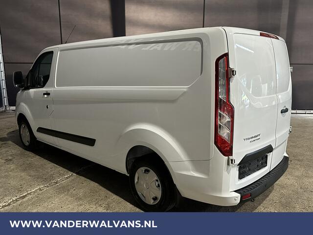 Ford TRANSIT CUSTOM 2.0 TDCI L2H1 Euro6 Airco | Camera | Navigatie | Android Auto | Cruisecontrol | LED Stoelverwarming, Verwarmde voorruit, Parkeersensoren, 2800kg trekvermogen, Bijrijdersbank