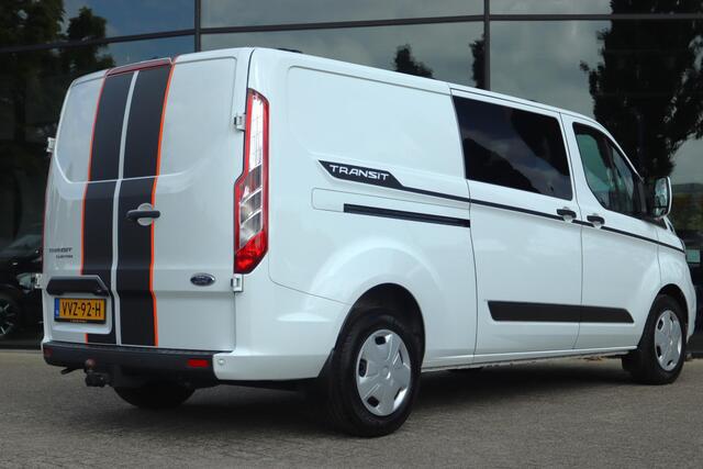 Ford TRANSIT CUSTOM 320 2.0 TDCI L2H1 TREND DC 6-PERS. | TREKHAAK | CAMERA | CARPLAY | VOORRUITVERW. | CRUISE | DAKDRAGERS