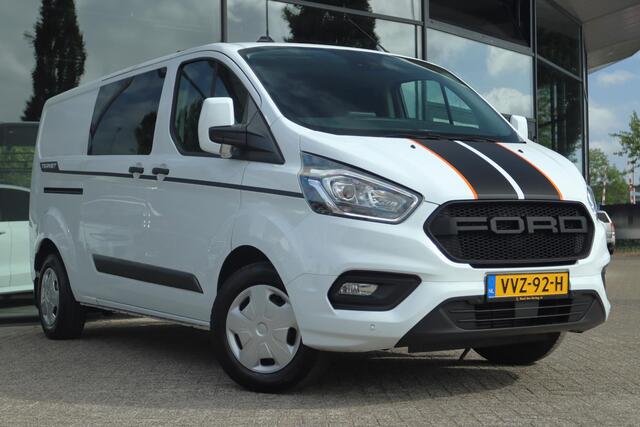 Ford TRANSIT CUSTOM 320 2.0 TDCI L2H1 TREND DC 6-PERS. | TREKHAAK | CAMERA | CARPLAY | VOORRUITVERW. | CRUISE | DAKDRAGERS