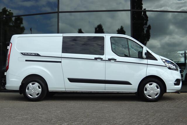 Ford TRANSIT CUSTOM 320 2.0 TDCI L2H1 TREND DC 6-PERS. | TREKHAAK | CAMERA | CARPLAY | VOORRUITVERW. | CRUISE | DAKDRAGERS