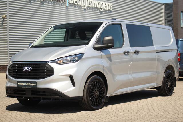 Ford TRANSIT CUSTOM 320 2.0TDCI 170pk Automaat | L2H1 Trend DC | 4x4 | AWD | L+R Zijdeur | Stoel + Stuurverwarming | Keyless | Carplay/Android | Lease 878,- p/m