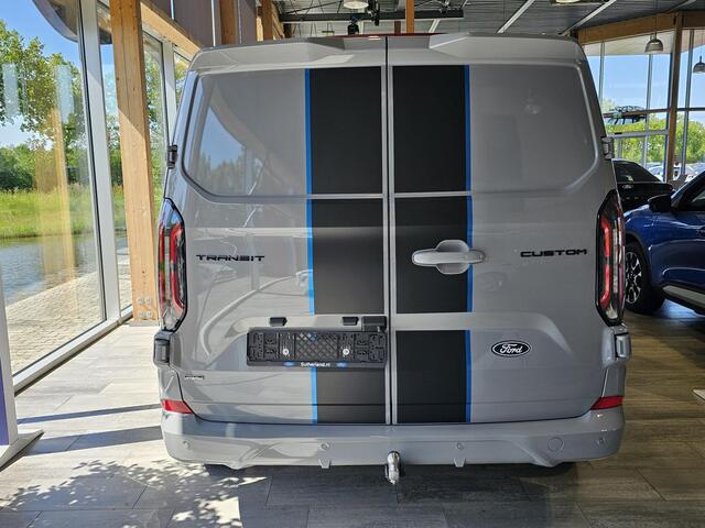 Ford TRANSIT CUSTOM 320 L2 Sport 2.5 233pk e-CVT- PHEV Grey Matter | 8-weg verstelbare en verwarmbare passagiersstoel | Inklapbare trekhaak | 19 inch velgen | Driver Assistance Pack | Direct leverbaar!