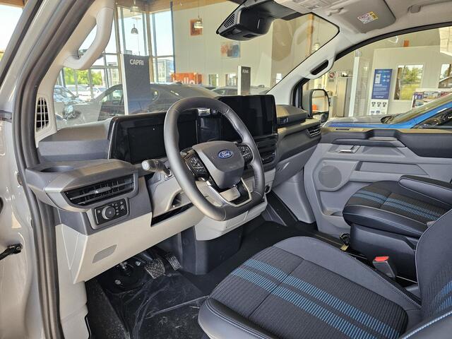 Ford TRANSIT CUSTOM 320 L2 Sport 2.5 233pk e-CVT- PHEV Grey Matter | 8-weg verstelbare en verwarmbare passagiersstoel | Inklapbare trekhaak | 19 inch velgen | Driver Assistance Pack | Direct leverbaar!