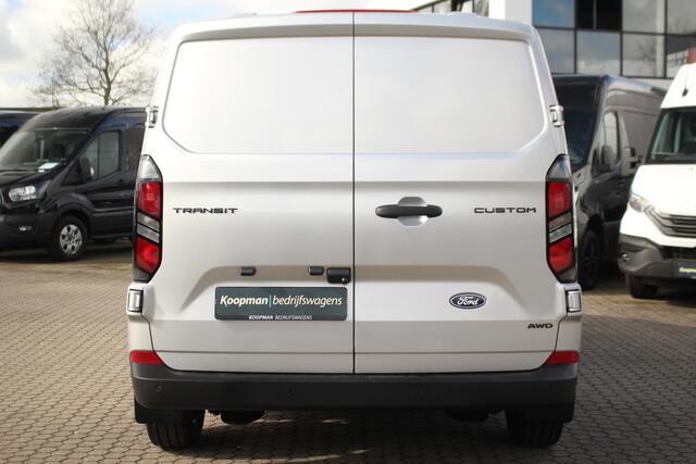 Ford TRANSIT CUSTOM 320 2.0TDCI 170pk L2H1 Trend | 4x4 | AWD | Automaat | L+R Zijdeur | Stoel+Stuurverwarming | Sync 4 13" | Keyless | Camera | Carplay/Android | Lease 771,- p/m