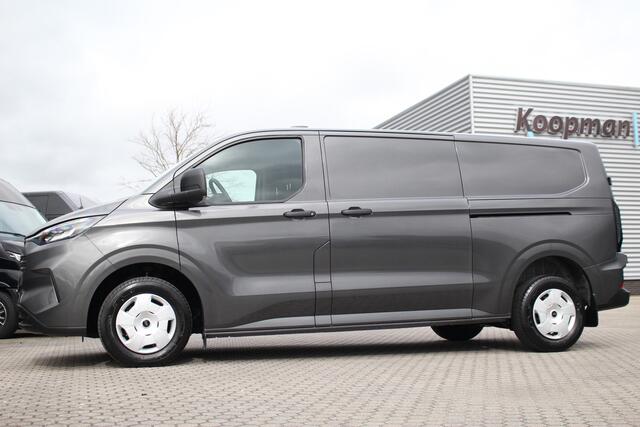 Ford TRANSIT CUSTOM 300 2.0TDCI 136pk L2H1 Trend | Automaat | L+R Zijdeur | Adapt. cruise | LED | Sync 4 13" | Keyless | Camera | Driver assist pack | Lease 663,- p/m