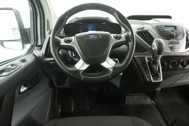 Ford TRANSIT CUSTOM 340 2.0 TDCI L2H1 Trend 170PK Automaat 2xSchuifdeur Airco Cruise 3 Persoons Parkeersensoren