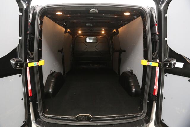 Ford TRANSIT CUSTOM 300 2.0 TDCI L2H1 Airco Cruise 3 Persoons 16"LMV PDC LED Stoelverw. Trekhaak