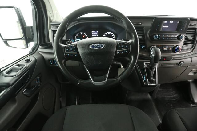 Ford TRANSIT CUSTOM 300 2.0 TDCI L2H1 Limited 170PK Marge Automaat Airco 2xSchuifdeur Camera Cruise PDC 3 Pers LED 18''LMV Trekhaak