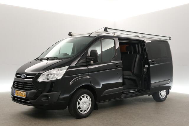 Ford TRANSIT CUSTOM 290 2.0 TDCI L2H1 | Dubbele Cabine | 6 Persoons | 2xSchuifdeur Airco Cruise Navigatie PDC Imperiaal Trekhaak