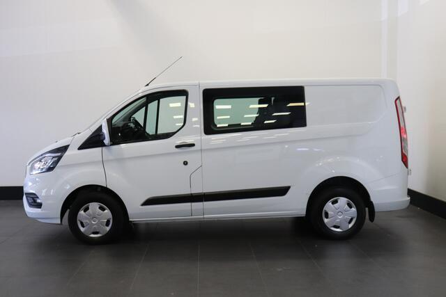Ford TRANSIT CUSTOM 2.0 TDCI Dubbele Cabine EURO 6 - Airco - Cruise - PDC - ¤ 13.950,- Excl.