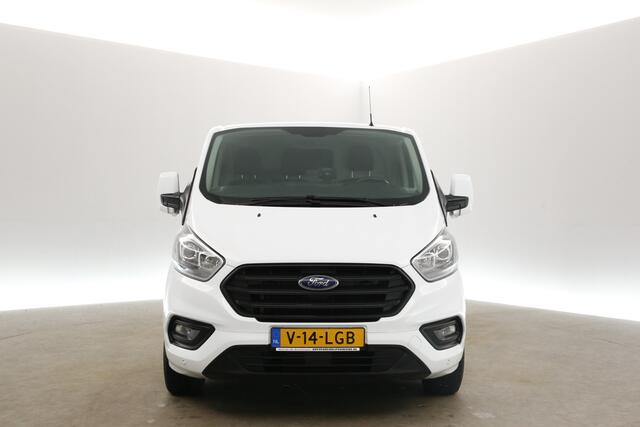 Ford TRANSIT CUSTOM 2.0 TDCI L1H1 Airco Cruise LED Navigatie PDC Trekhaak 3 Persoons Stoelverwarming