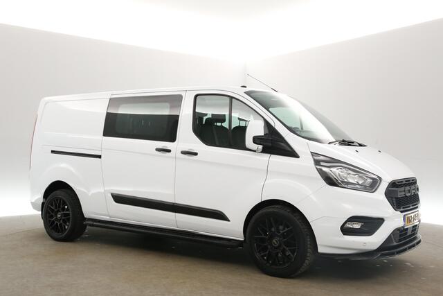 Ford TRANSIT CUSTOM 320 2.0 TDCI L2H1 Limited | Dubbele Cabine | 6 Persoons Airco Camera Carplay Cruise PDC 18''LMV Trekhaak