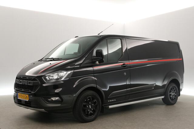 Ford TRANSIT CUSTOM 340 2.0 TDCI L2H1 TRAIL | MARGE! | 2800KG Trekgew. Trekhaak Airco Camera Cruise LED Carplay Leder Navi 3 Persoons