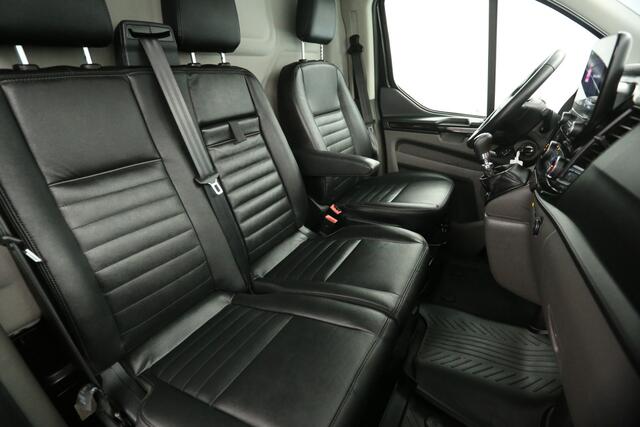 Ford TRANSIT CUSTOM 340 2.0 TDCI L2H1 TRAIL | MARGE! | 2800KG Trekgew. Trekhaak Airco Camera Cruise LED Carplay Leder Navi 3 Persoons