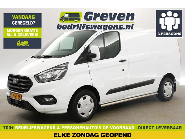 Ford TRANSIT CUSTOM 280 2.0 TDCI L1H1 Limited Airco Camera Cruise Navigatie Trekhaak 3 Persoons PDC LED Stoelverwarming