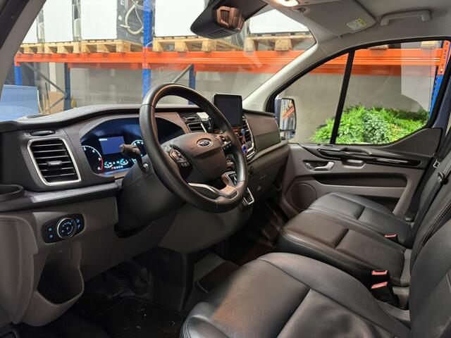Ford TRANSIT CUSTOM 280 2.0 TDCI 130 PK AUTOMAAT L1H1 Limited | Camera | Adaptieve Cruise Control | BLIS | Lederen bekleding | Trekhaak | Winterpakket | Zijschuifdeur L+R