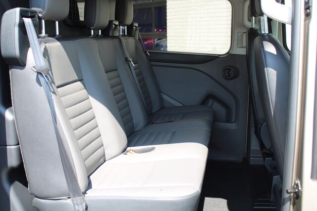 Ford TRANSIT CUSTOM 340 2.0 TDCI Lang / Limited / DC / 170 PK / 2x Schuifdeur / Leer / Camera / Vol Opties / NIEUWSTAAT