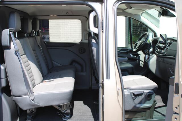 Ford TRANSIT CUSTOM 340 2.0 TDCI Lang / Limited / DC / 170 PK / 2x Schuifdeur / Leer / Camera / Vol Opties / NIEUWSTAAT