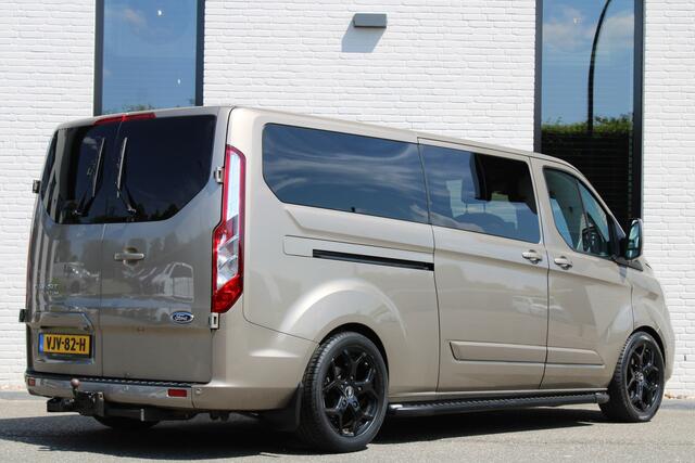 Ford TRANSIT CUSTOM 340 2.0 TDCI Lang / Limited / DC / 170 PK / 2x Schuifdeur / Leer / Camera / Vol Opties / NIEUWSTAAT
