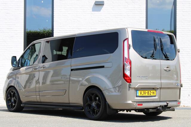 Ford TRANSIT CUSTOM 340 2.0 TDCI Lang / Limited / DC / 170 PK / 2x Schuifdeur / Leer / Camera / Vol Opties / NIEUWSTAAT