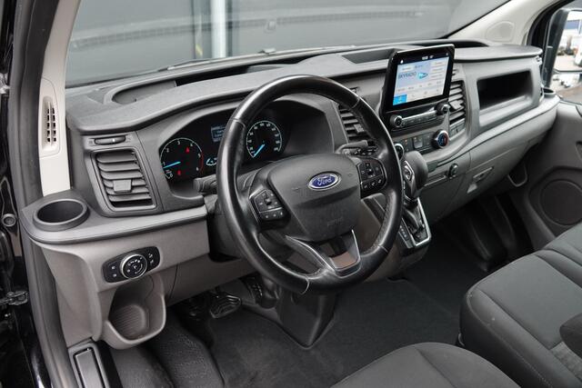 Ford TRANSIT CUSTOM L2H1 2.0Tdci 130Pk Aut. | Trend | 2xSchuifdeur | Trekhaak | Treeplanken | 16''