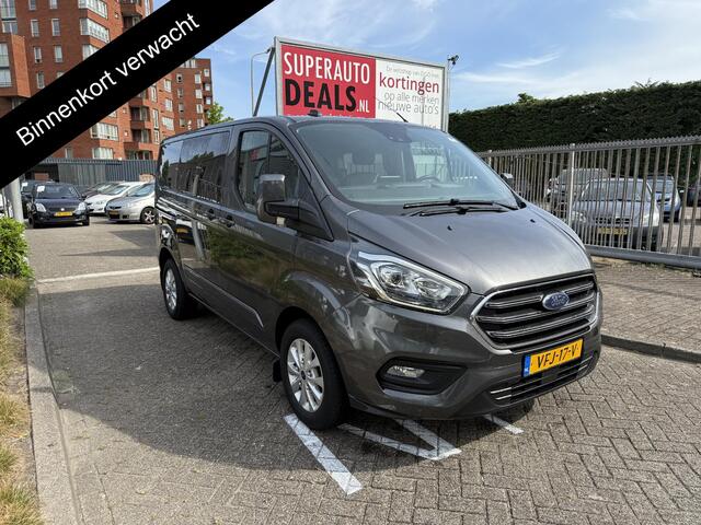 Ford TRANSIT CUSTOM 300 2.0 TDCI L1H1 Limited DC Dubbele Cabine | Stoelverwarming | Parkeerhulpcamera |