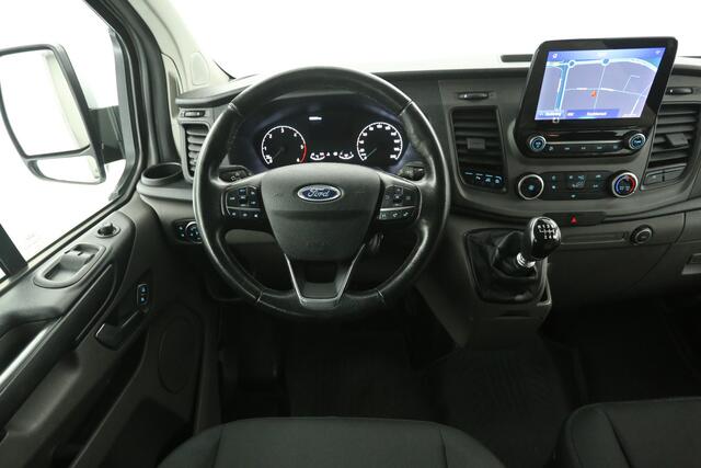 Ford TRANSIT CUSTOM 2.0 TDCI L2H1 | Dubbele Cabine | 6 Persoons | LED Trekhaak Airco Cruise Camera Carplay Navigatie PDC