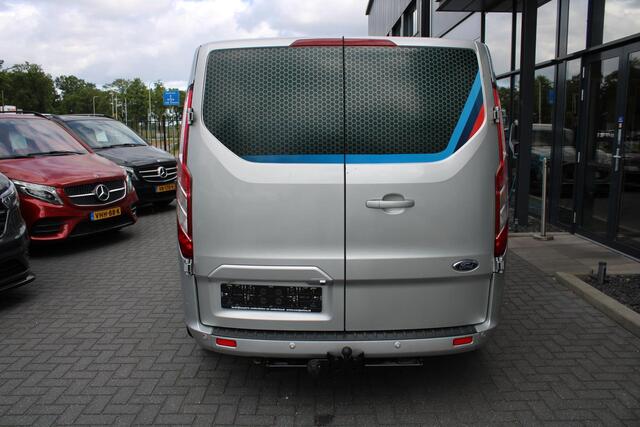 Ford TRANSIT CUSTOM 2.2TD 125Pk Dubbele Cabine Limited airco navi cruise motor niet 100% marge