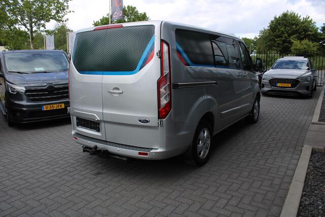 Ford TRANSIT CUSTOM 2.2TD 125Pk Dubbele Cabine Limited airco navi cruise motor niet 100% marge