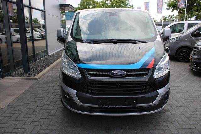Ford TRANSIT CUSTOM 2.2TD 125Pk Dubbele Cabine Limited airco navi cruise motor niet 100% marge