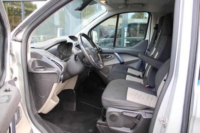 Ford TRANSIT CUSTOM 2.2TD 125Pk Dubbele Cabine Limited airco navi cruise motor niet 100% marge