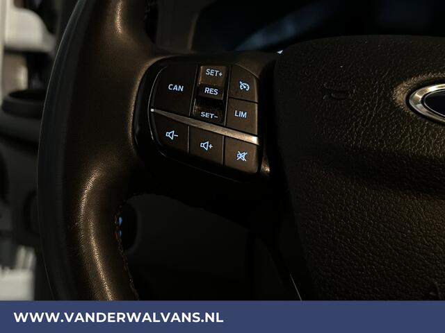 Ford TRANSIT CUSTOM 2.0 TDCI 131pk L2H1 Euro6 Airco | 2800kg trekhaak | LED | Cruisecontrol | Apple Carplay Android Auto, Stoelverwarming, Verwarmde voorruit, Parkeersensoren, Bijrijdersbank