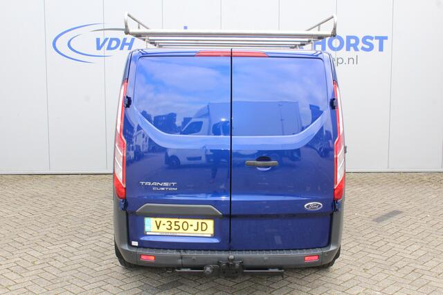 Ford TRANSIT CUSTOM 270 2.0-105pk TDCI L1H1 Trend. Cruise Control - Airco - Bluetooth - Sensoren V+A - Voorruitverwarming- Metallic Blauw - Imperiaal