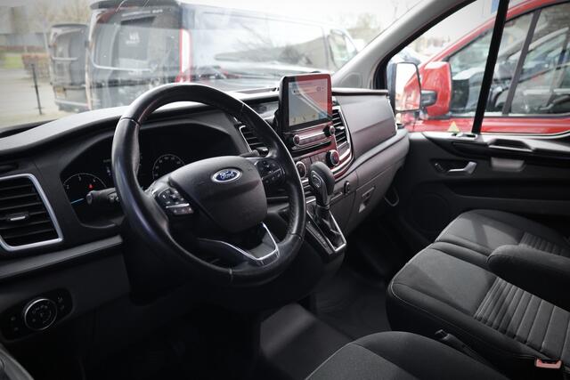 Ford TRANSIT CUSTOM 320 2.0 TDCI AUT 170PK Limited | L+R Schuifdeur | Camera | Xenon | CarPlay | Standkachel | Trekhaak | Stoelverwarming | Airco | Dealer onderhouden | Raptor Edition | Nieuwe APK | Onderhoudsbeurt
