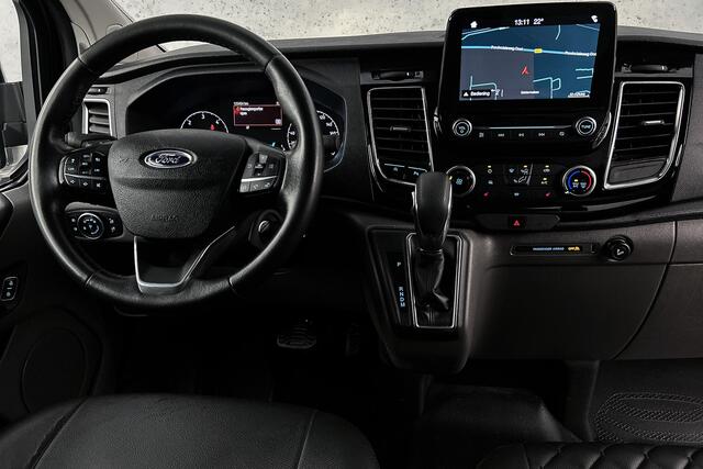 Ford TRANSIT CUSTOM 2.0 TDCI L2 170PK Limited Automaat | Dubbele schuifdeur | Leder | Adaptief cruise control | Trekhaak | Apple carplay