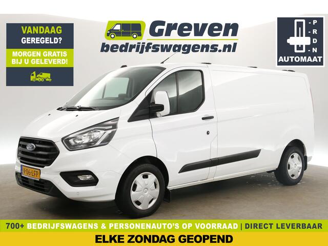 Ford TRANSIT CUSTOM 300 2.0 TDCI L2H1 Automaat Airco Camera Cruise Carplay LED PDC 3 Persoons Trekhaak
